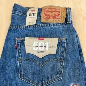 Levi’s 501 Original Straight Leg Jeans NWT